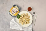 Pierogi z kaszą gryczaną, grzybami i natką pietruszki 300g