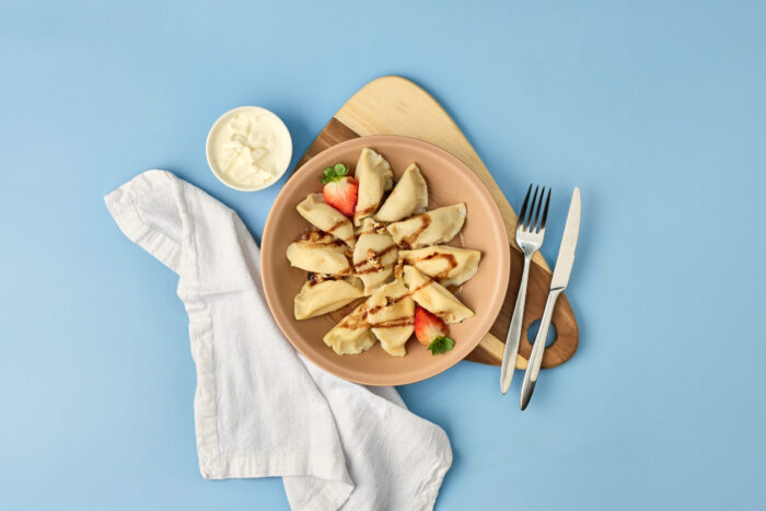 Pierogi z serem na słodko 300g - obrazek 2